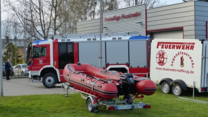 Mit diesem Fahrzeug wird die FFW Haffkrug ihre Leistungsfähigkeit weiter steigern. Wir gratulieren herzlich. 