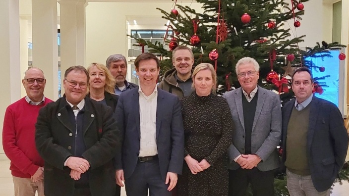 Besuch im Kieler Landtag