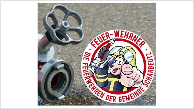 Internetseite der Jugendfeuerwehr der Gemeinde Scharbeutz, Slogan:"Wir wollen dich in unserem Team derFreiwilligen Feuerwehr!" Nachwuchs dreht auf!! 