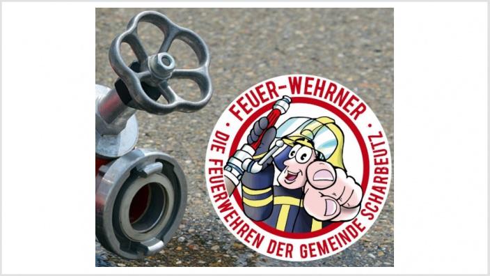 Internetseite der Jugendfeuerwehr der Gemeinde Scharbeutz, Slogan:"Wir wollen dich in unserem Team derFreiwilligen Feuerwehr!" Nachwuchs dreht auf!! 